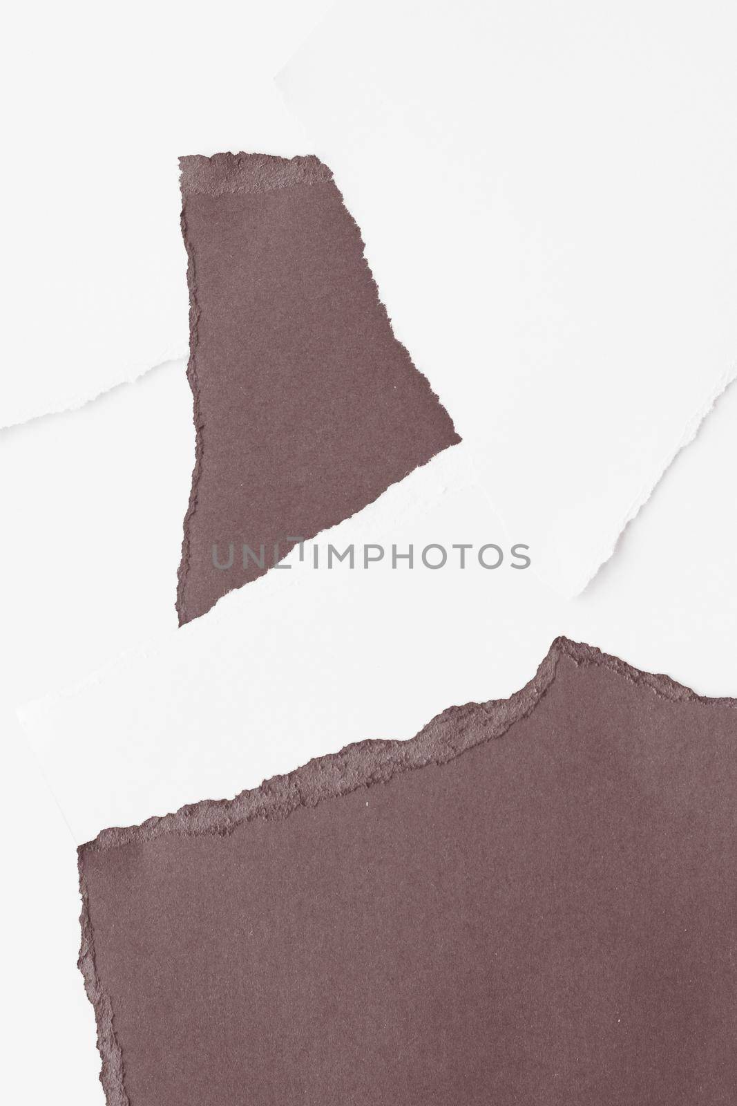 Torn paper texture as background. Creativity takes time