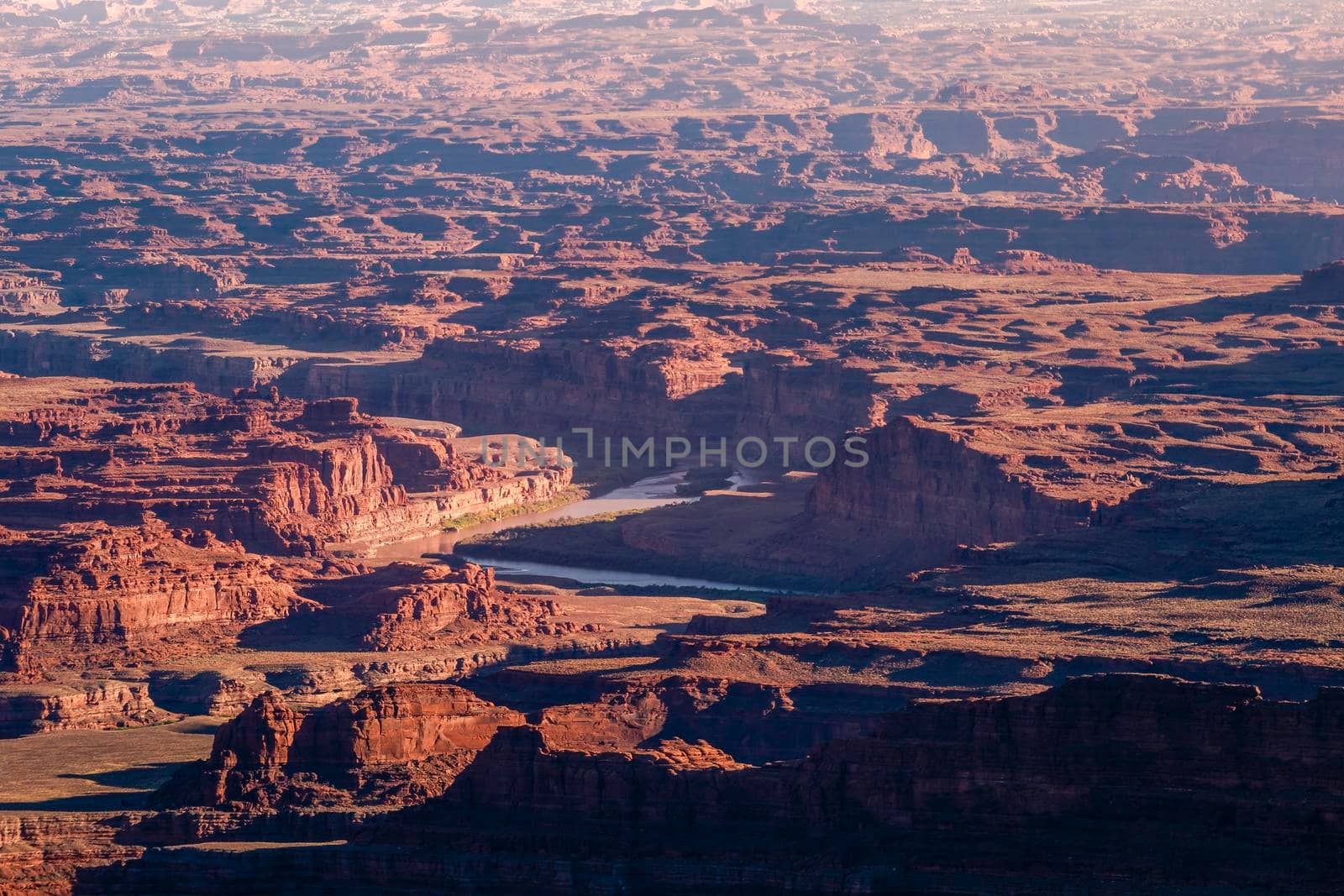 Green River from Island in the Sky, Canyonlands near Moab, Utah, United States