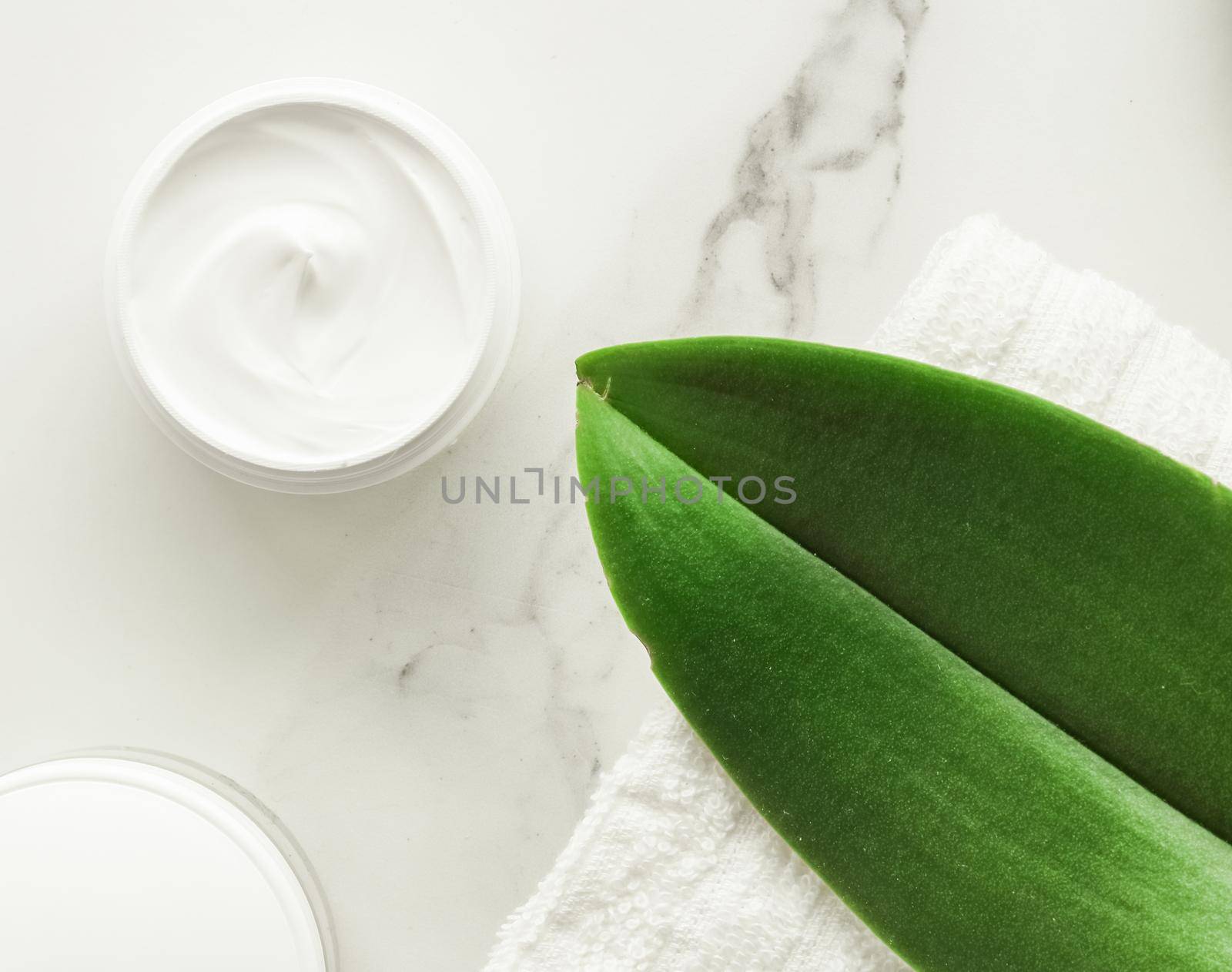 Anti-age cream products on marble, flatlay - skincare and body care, luxury spa and clean cosmetic concept. Beauty of an organic spa experience