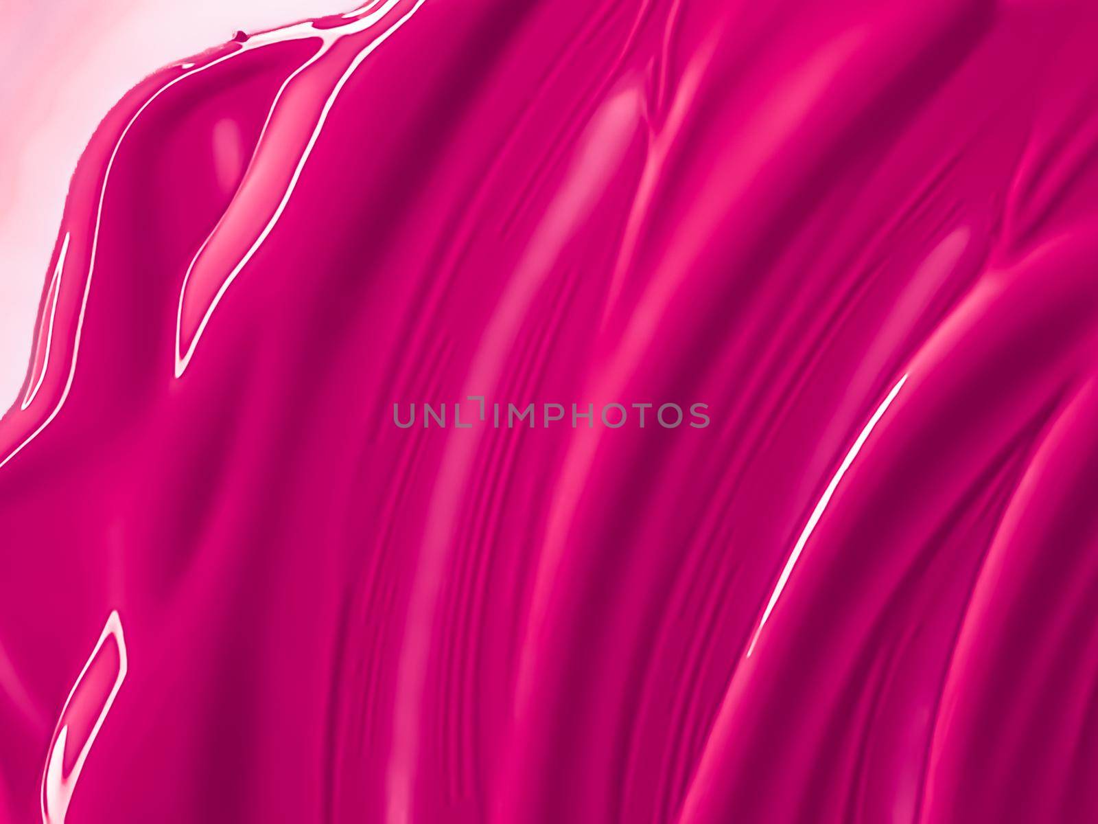 Glossy pink cosmetic texture as beauty make-up product background, cosmetics and luxury makeup brand design concept