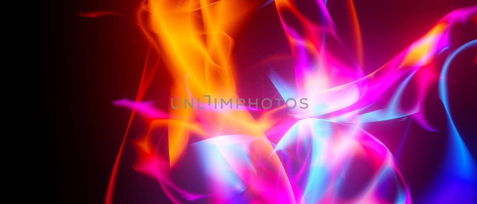 Extraordinary Abstract Light Art Soft Bright Purple Banner Background