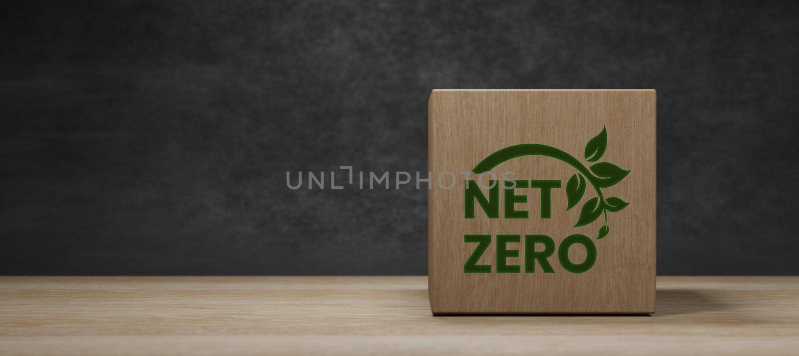 Net zero wood block environment concept 3D Render by yay_lmrb