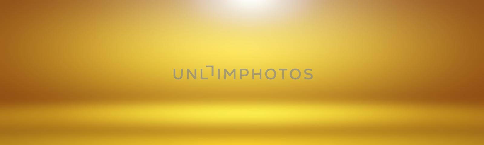 Abstract Luxury Gold yellow gradient studio wall, well use as background,layout,banner and product presentation