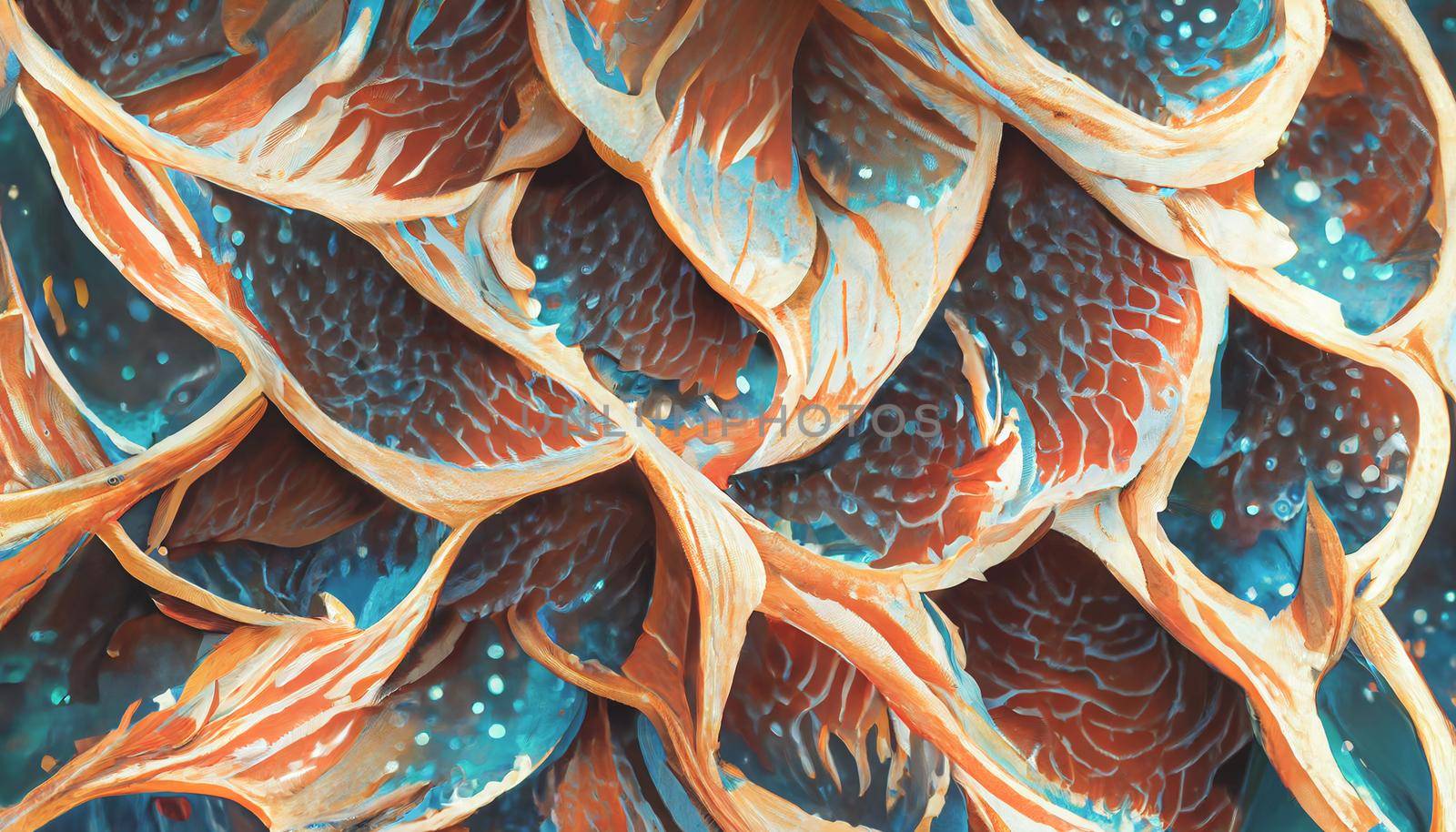3D render abstract texture background series design for creative wallpaper or design art work. Creativity and imagination.