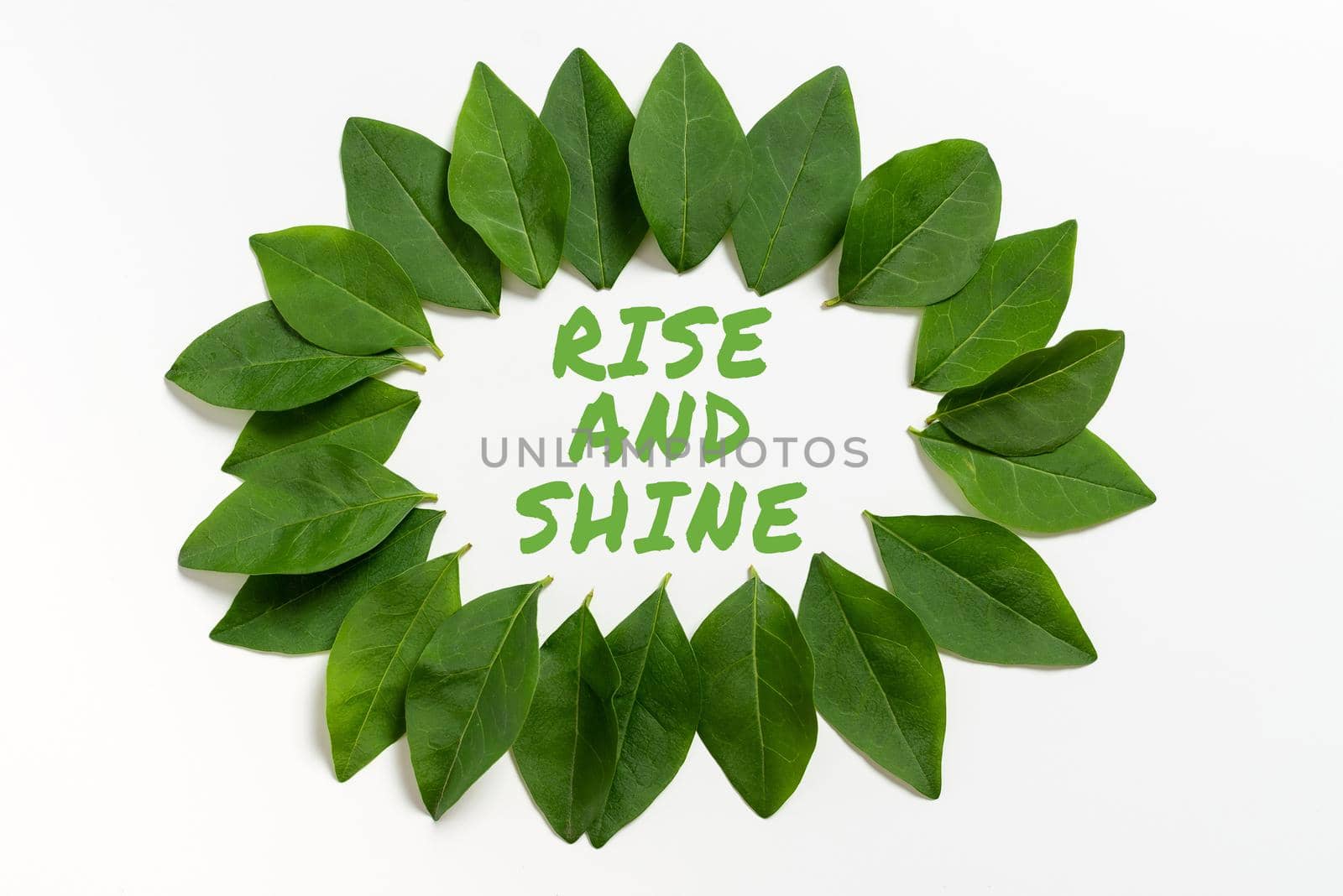 Inspiration showing sign Rise And Shine, Word for Motivation for starting a new day Be bright cheerful Businessman Pointing At Glass And Showing New Ideas To Achieve Goals.