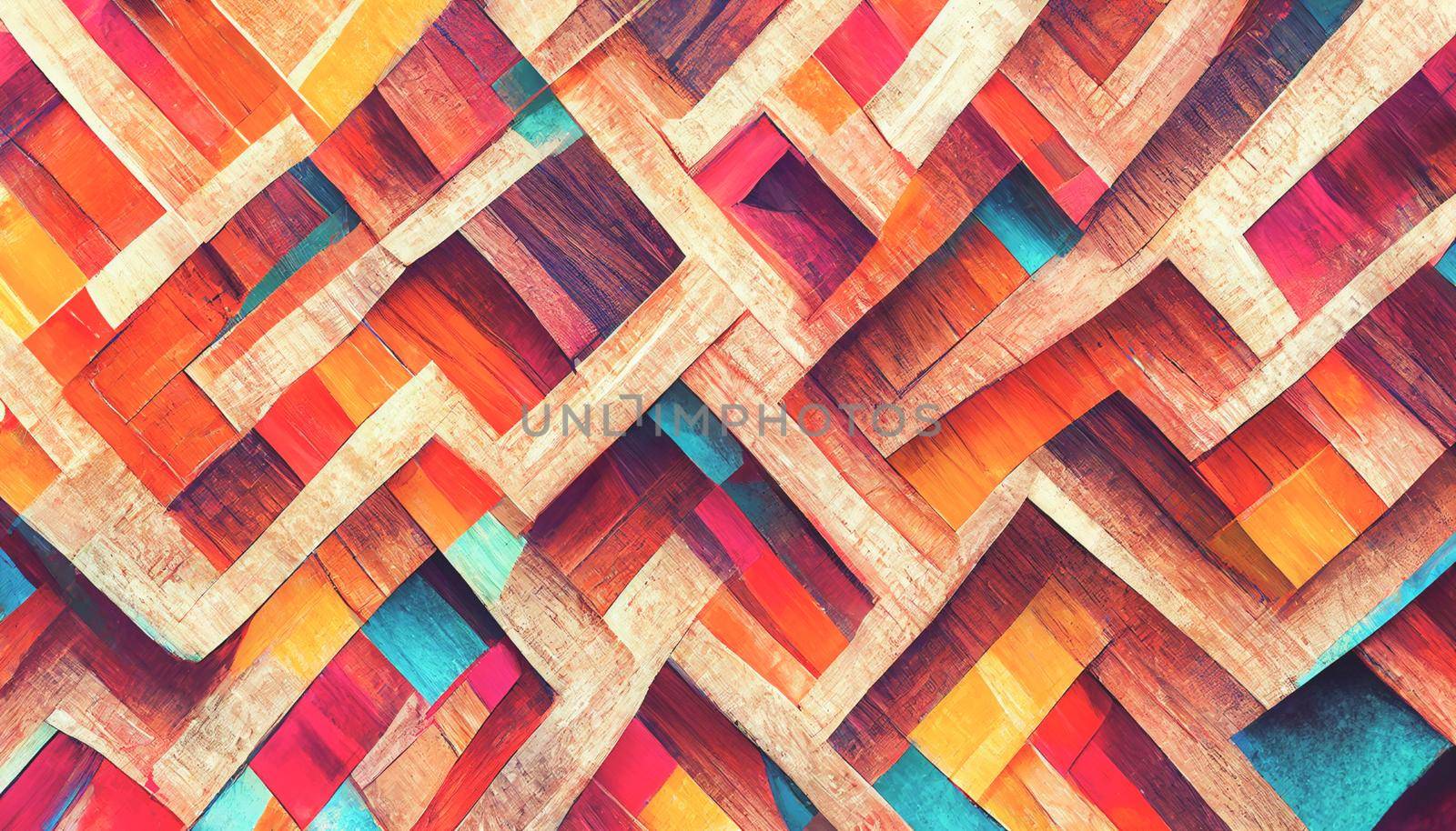 3D render abstract colorful texture background series design by FokasuArt