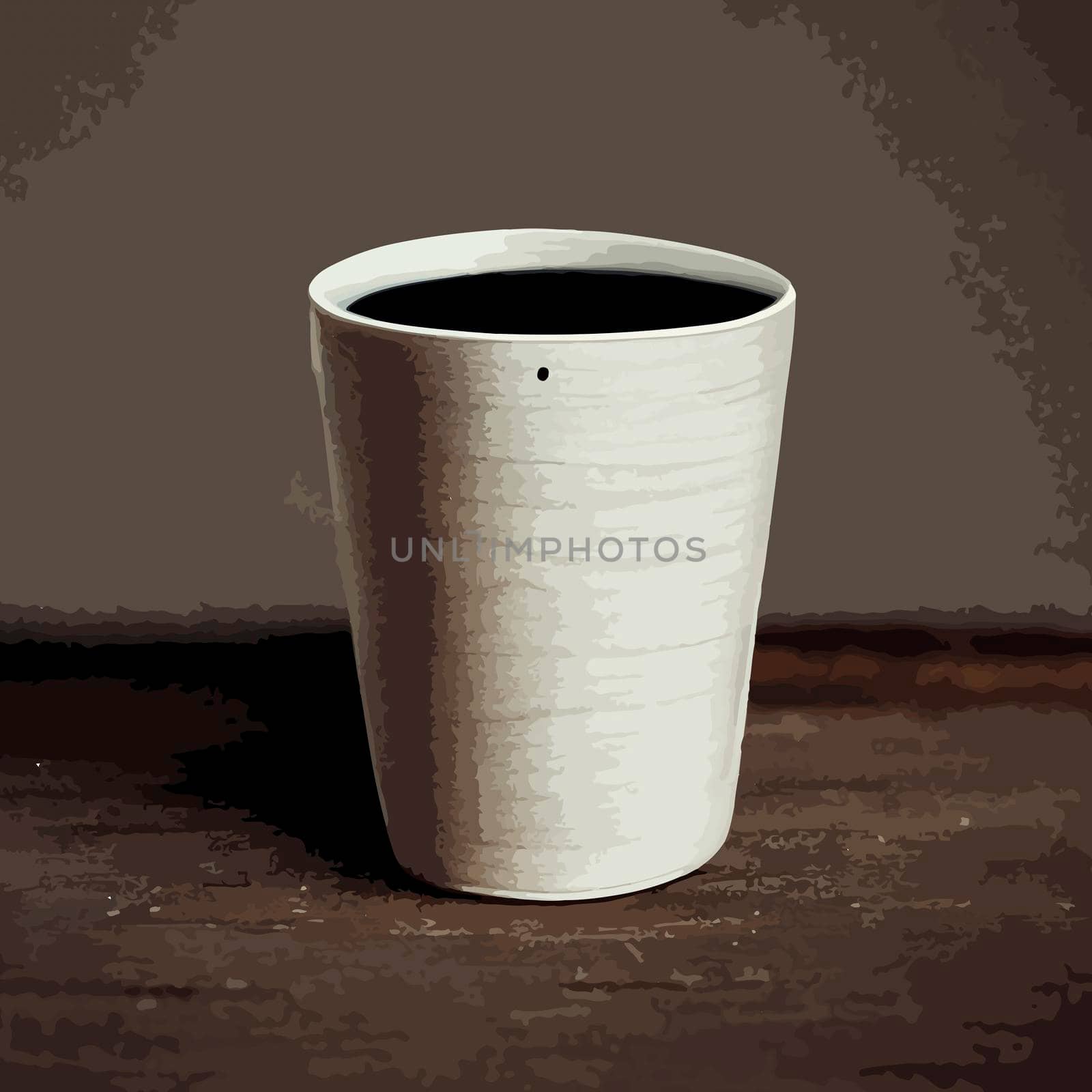 coffee cup illustration. i love coffee illustration.