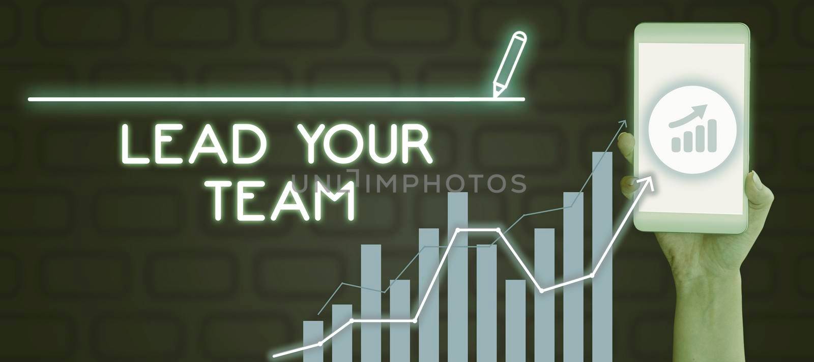 Text caption presenting Lead Your Team. Business approach Be a good leader to obtain success and accomplish goals Blank Chat Boxes Representing Creative Banners For Advertisement. by nialowwa