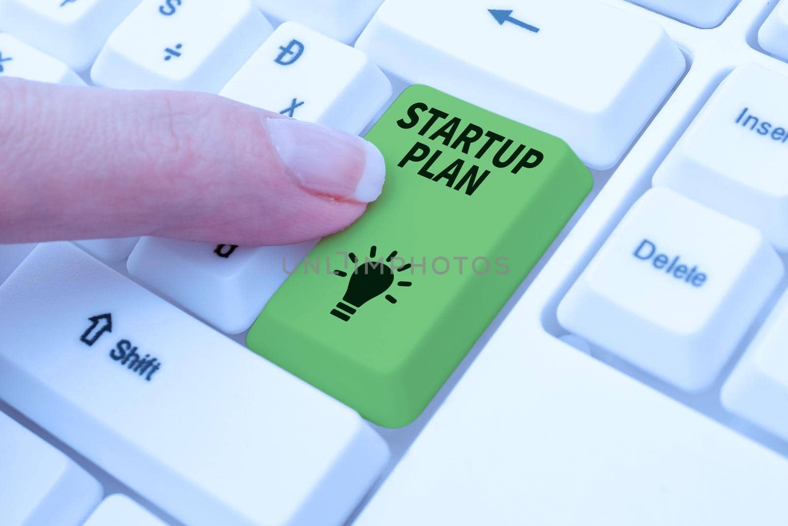 Inspiration showing sign Startup Plan. Internet Concept Development starting planning for newly emerged companies Speech Bubble Sheet With Crumpled Papers, Magnifying Glass And Coffee Cup. by nialowwa