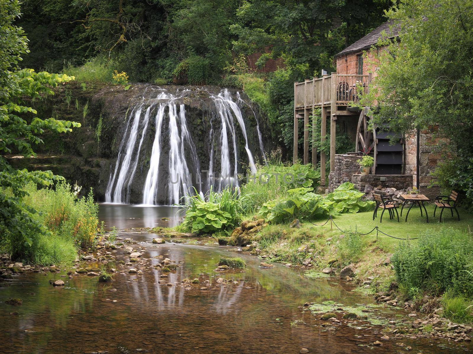 Rutter Force waterfall on Hoff Beck, Appleby-in-Westmorland Eden Valley, Cumbria by PhilHarland