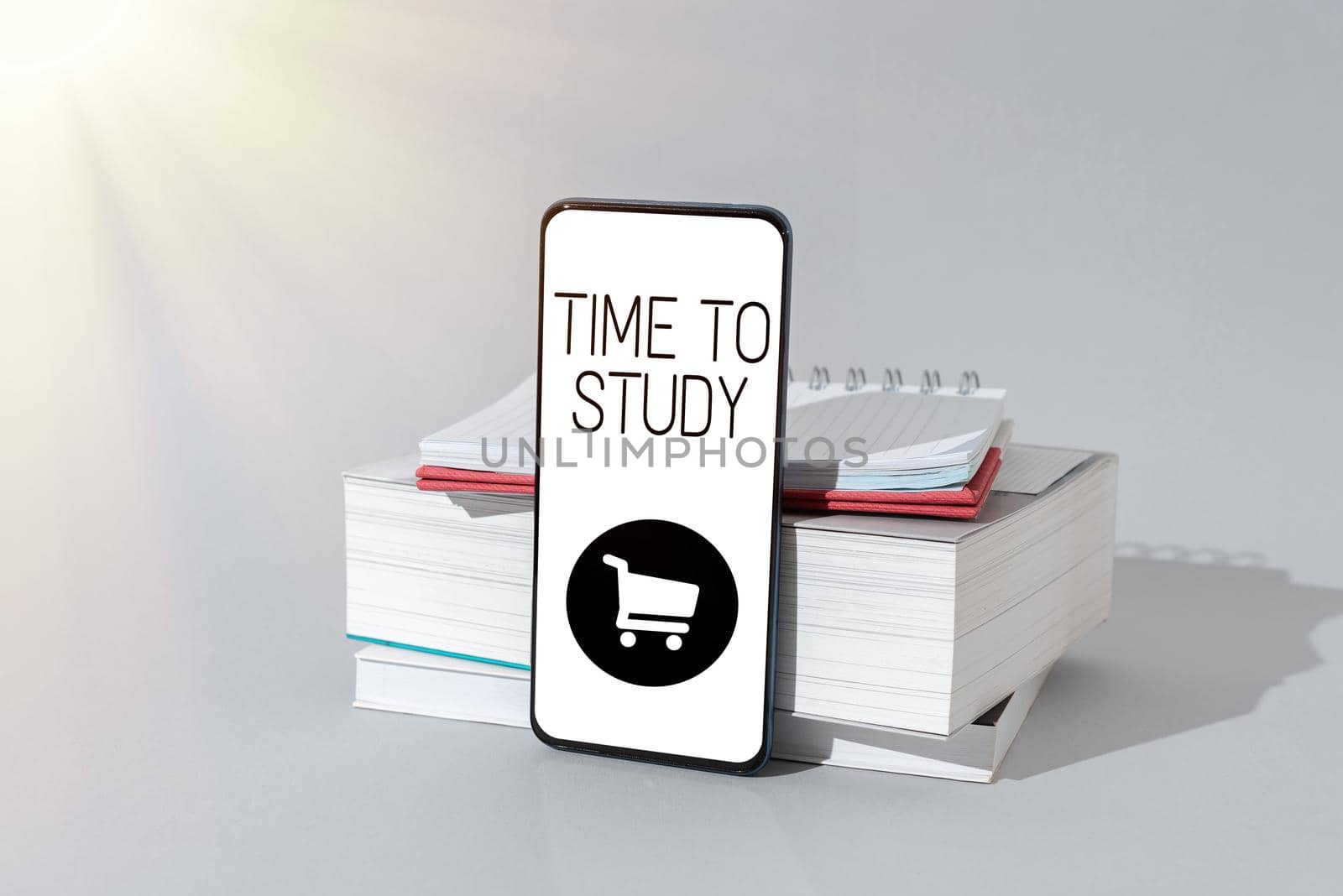 Text sign showing Time To Study, Internet Concept Exams ahead need concentrate in studies learn the lesson Woman Holding Tablet And Pointing Important Informations With Pen In Hand.