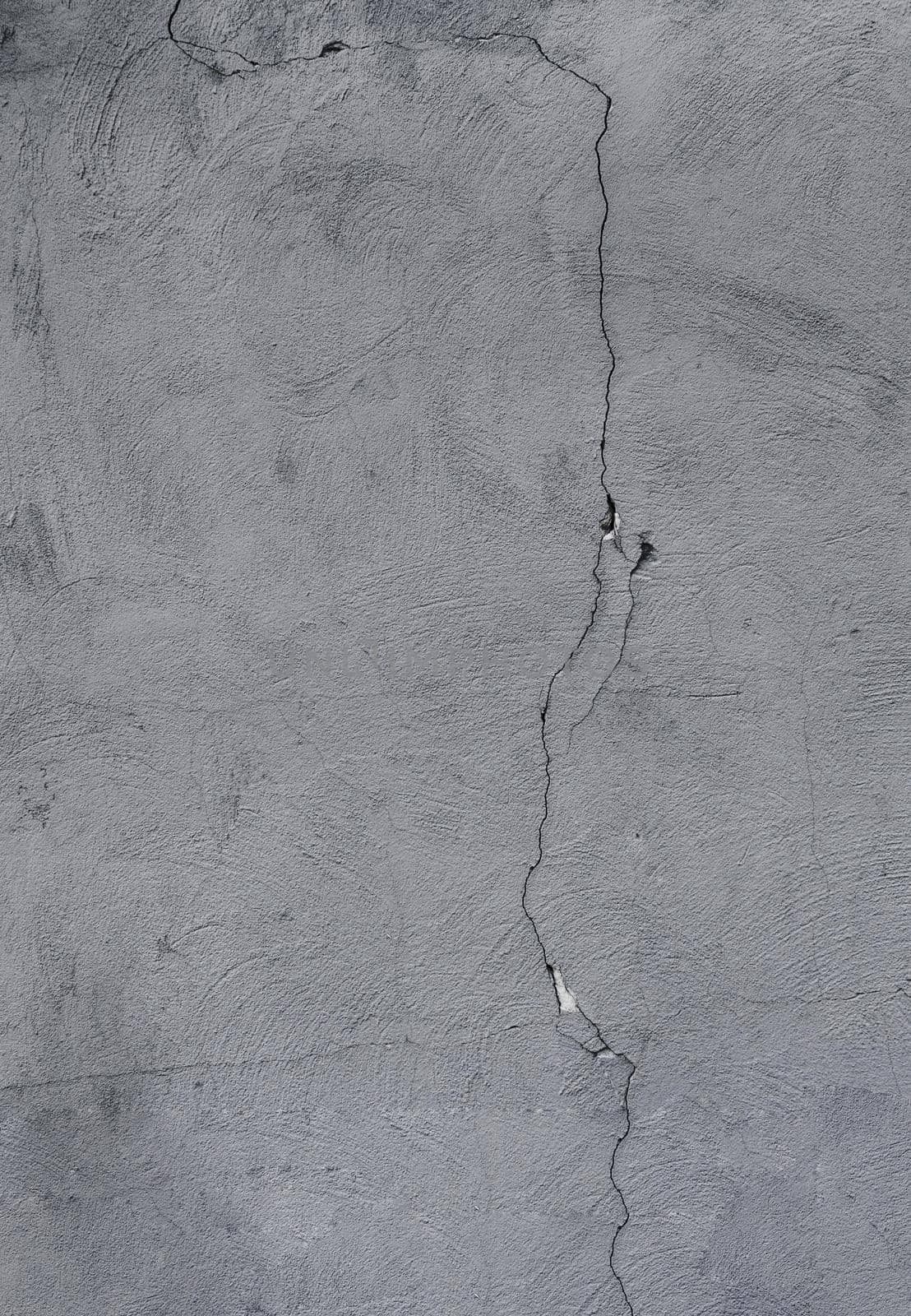 Vintage old grey painted plaster concrete wall background. by gelog67