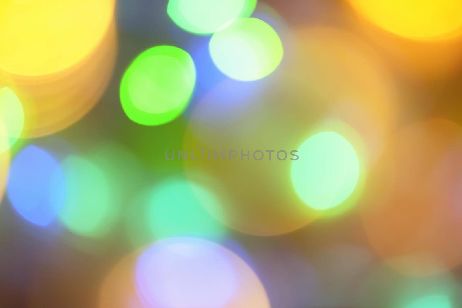 Abstract background, bokeh overlay defocused design concept - Light beams and sun flares