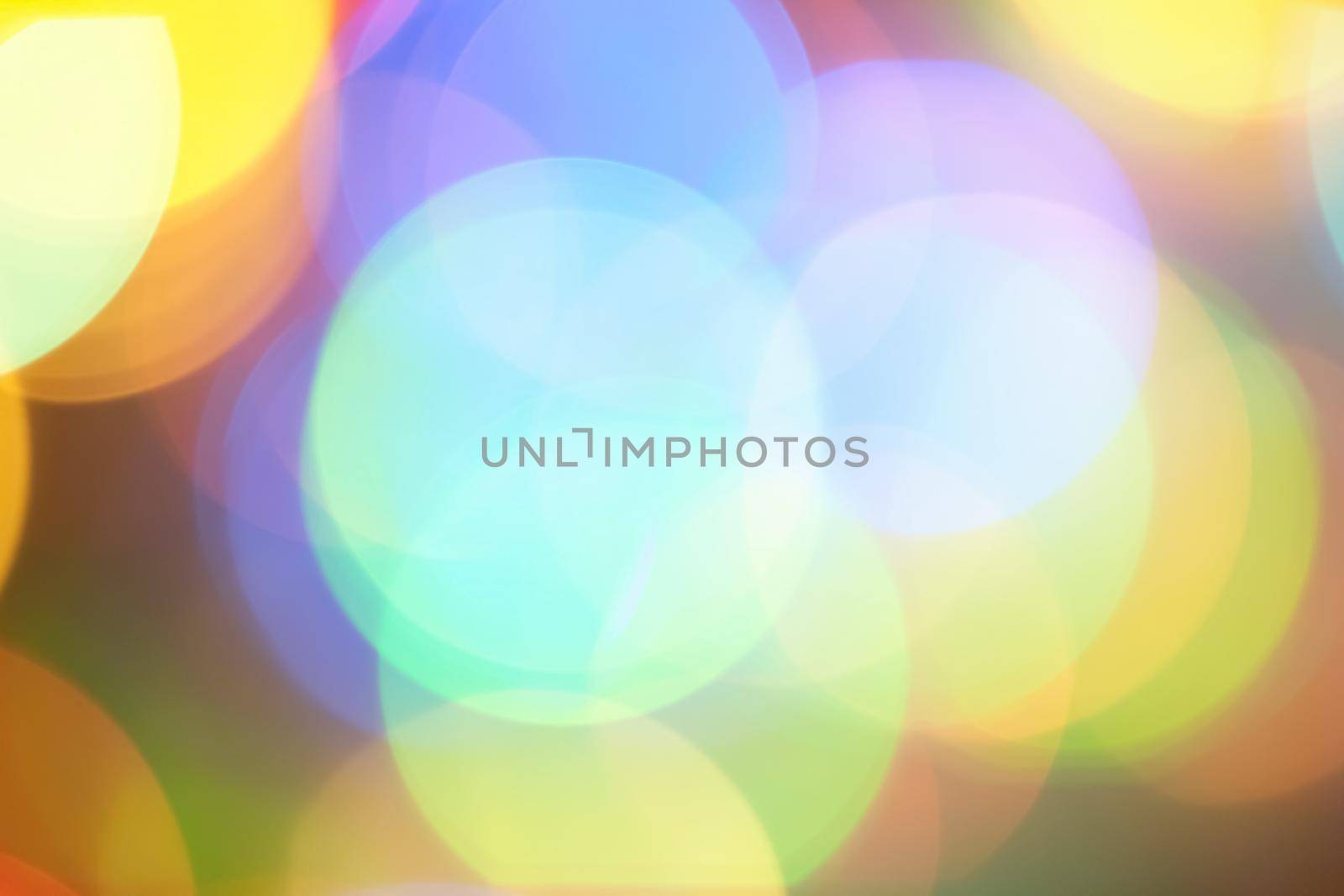 Abstract background, bokeh overlay defocused design concept - Light beams and sun flares