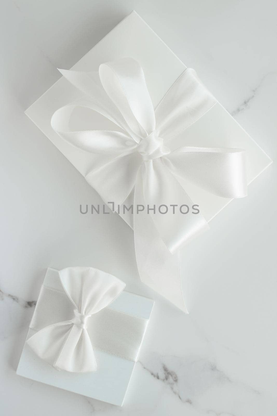 Luxury wedding gifts on marble by Anneleven