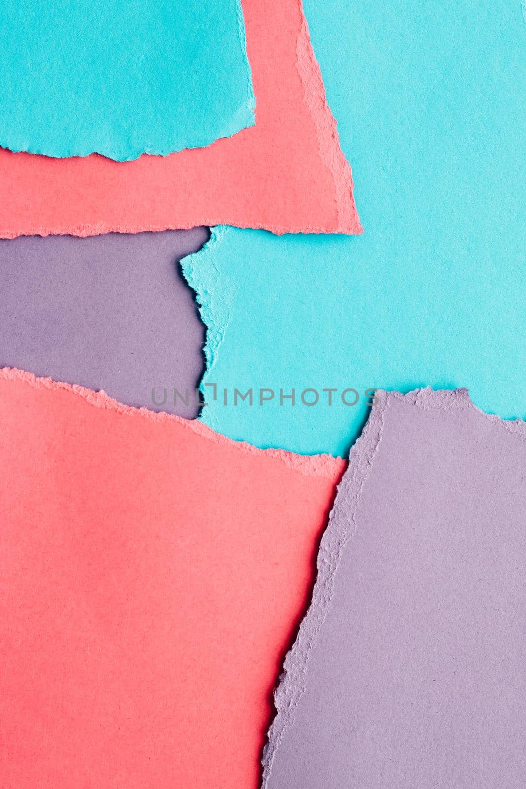 Torn paper texture as background. Always stay creative