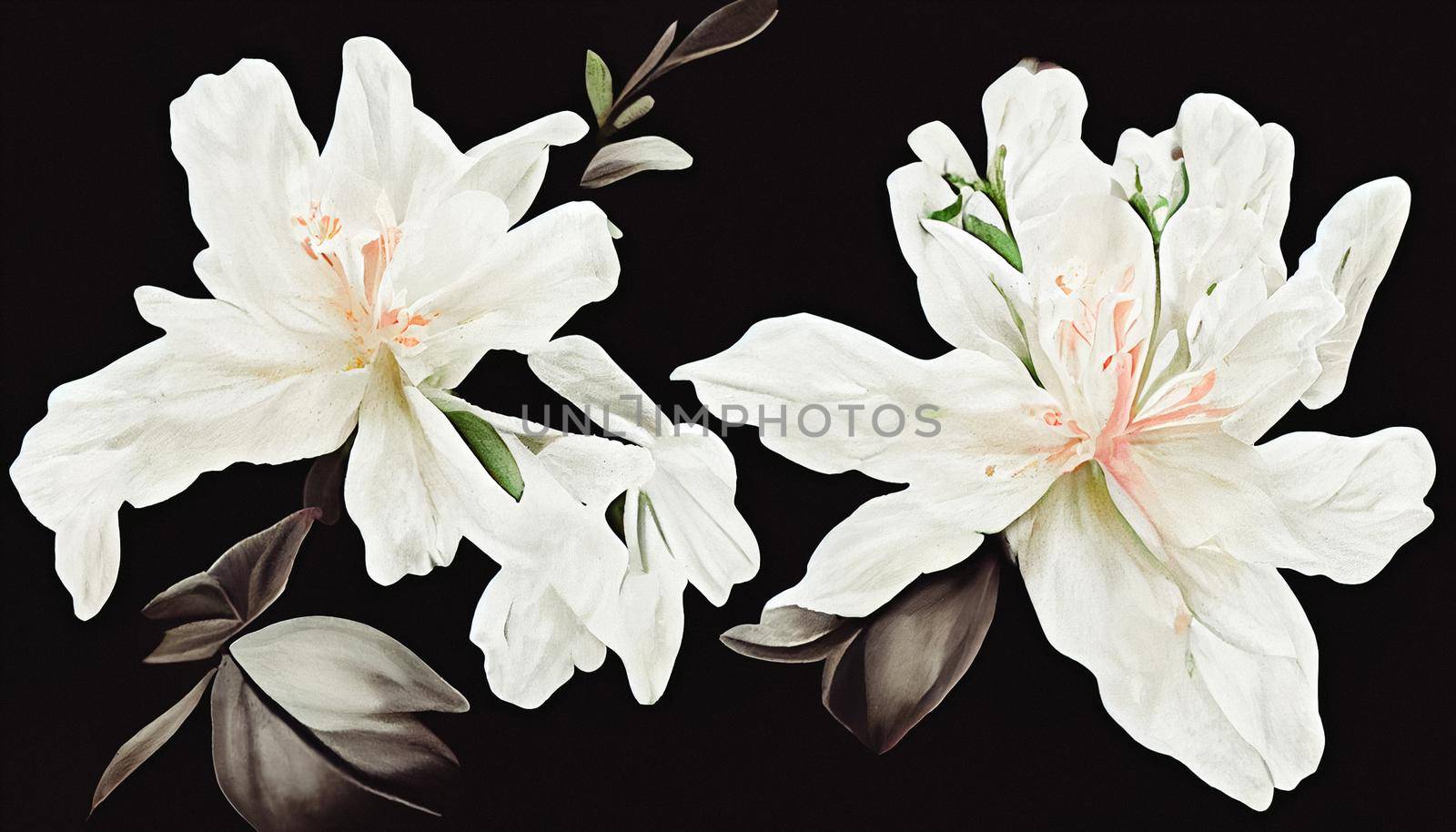 3D illustration Liberty Flower Pattern Floral Background Design For Fashion Wallpapers Print A Lot Of Different Flowers On The Field Liberty Style Millefleurs