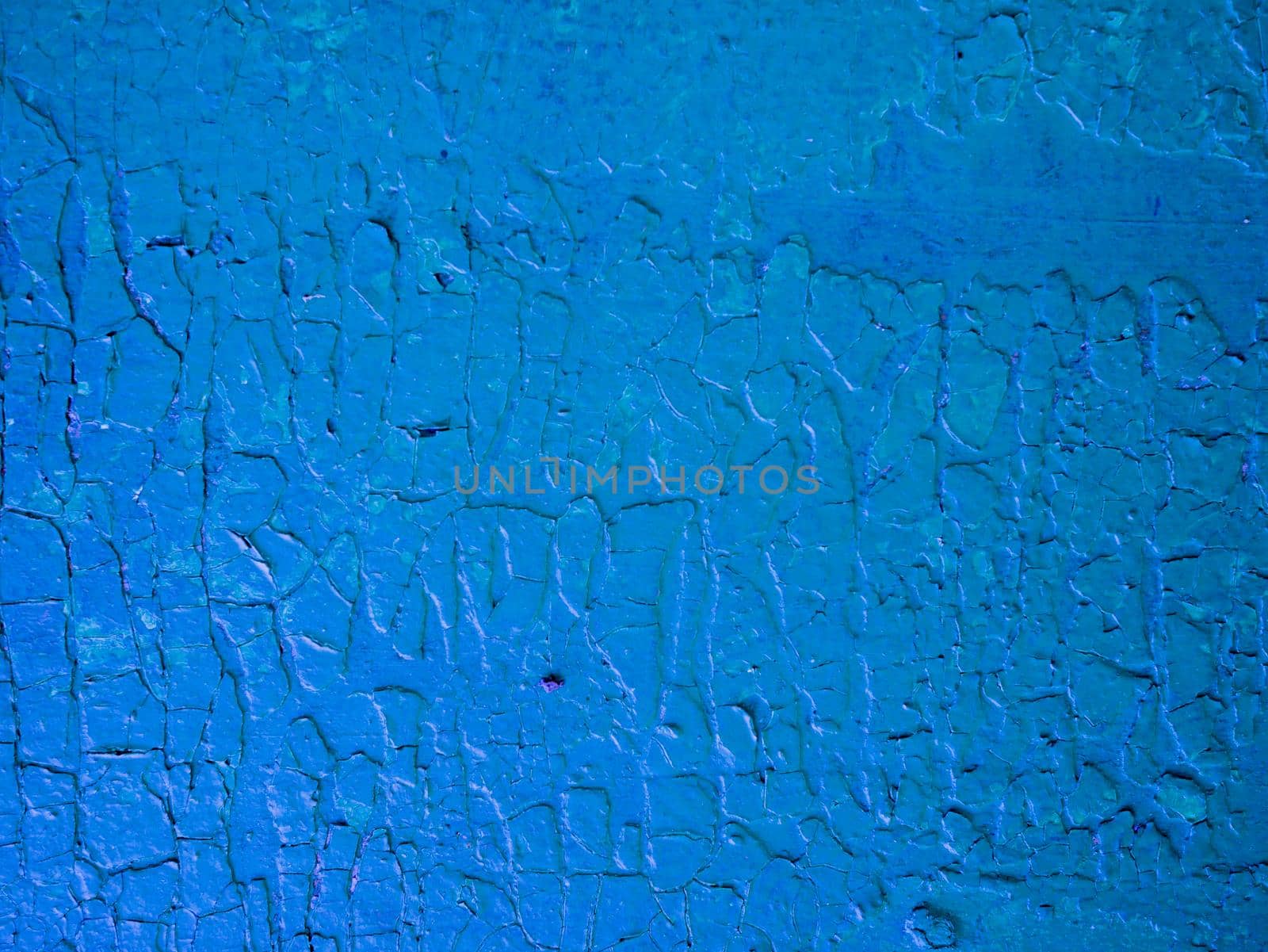 Surface in embossed damaged blue plaster. by gelog67