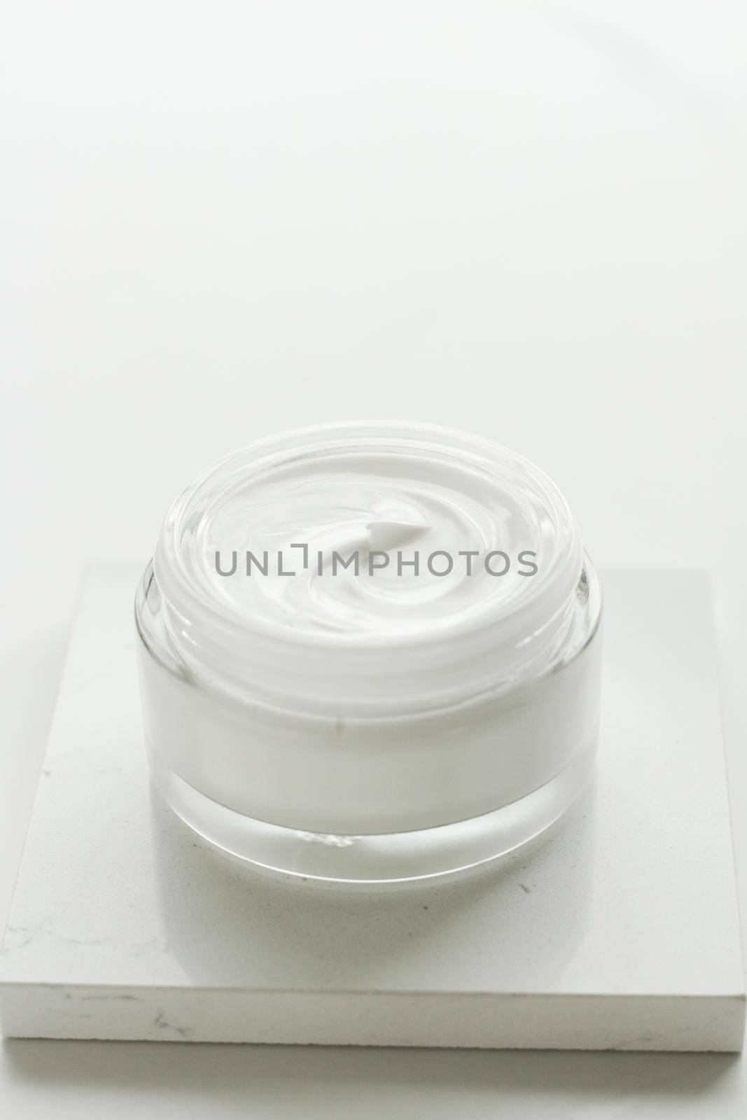 Luxury face cream jar, moisturizing cosmetics by Anneleven