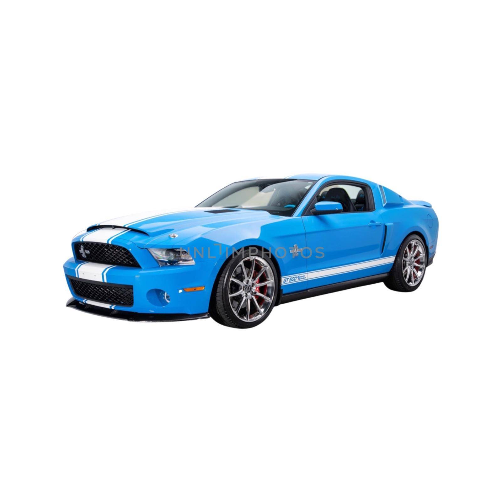 Picture of a Mustang GT500 Shelby . High quality photo