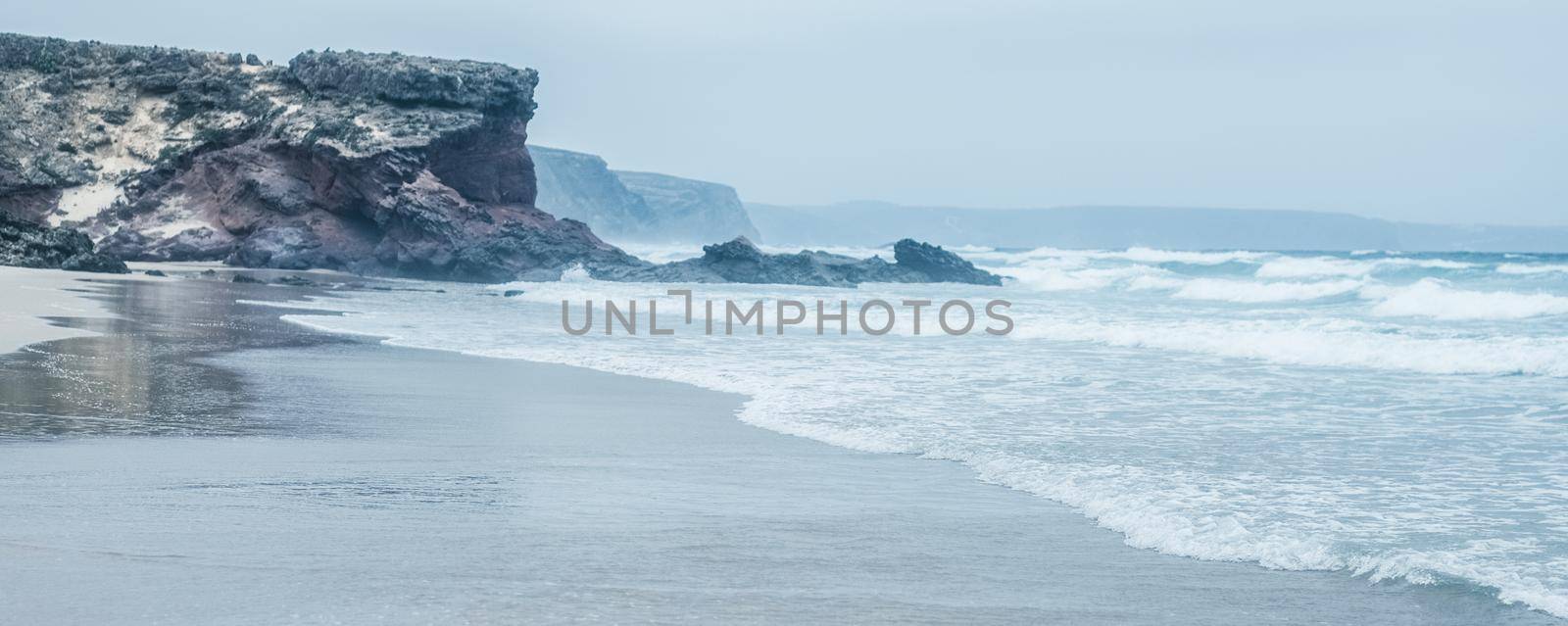 Ocean coast view, perfect travel and holiday destination by Anneleven