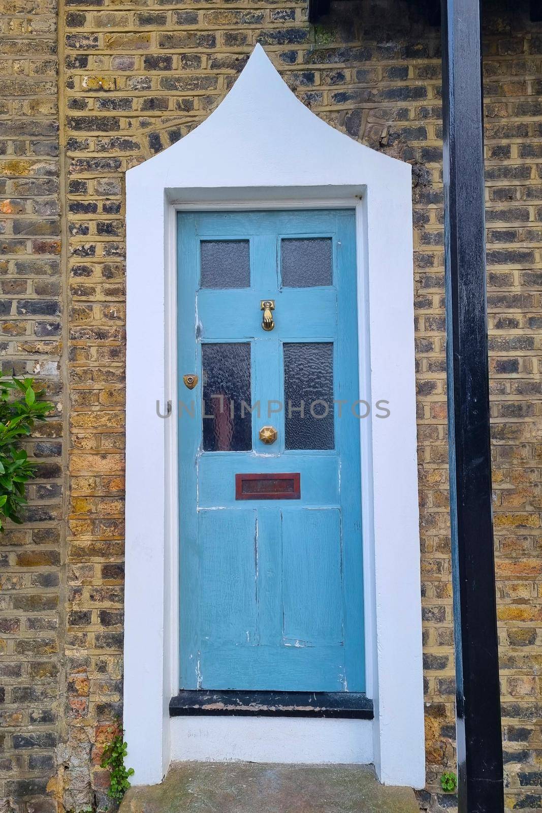 Old and very beautiful front door to the house