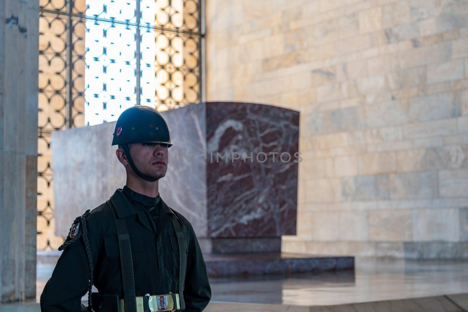 Ankara, Turkey - July 05, 2022: Anitkabir, located in Ankara, is the mausoleum of Mustafa Kemal Ataturk, the founder of the Turkish Republic. by Sonat