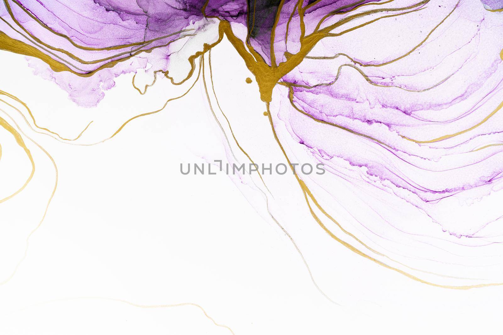 Marble ink abstract art from meticulous original painting abstract background . Painting was painted on high quality paper texture to create smooth marble background pattern of ombre alcohol ink .