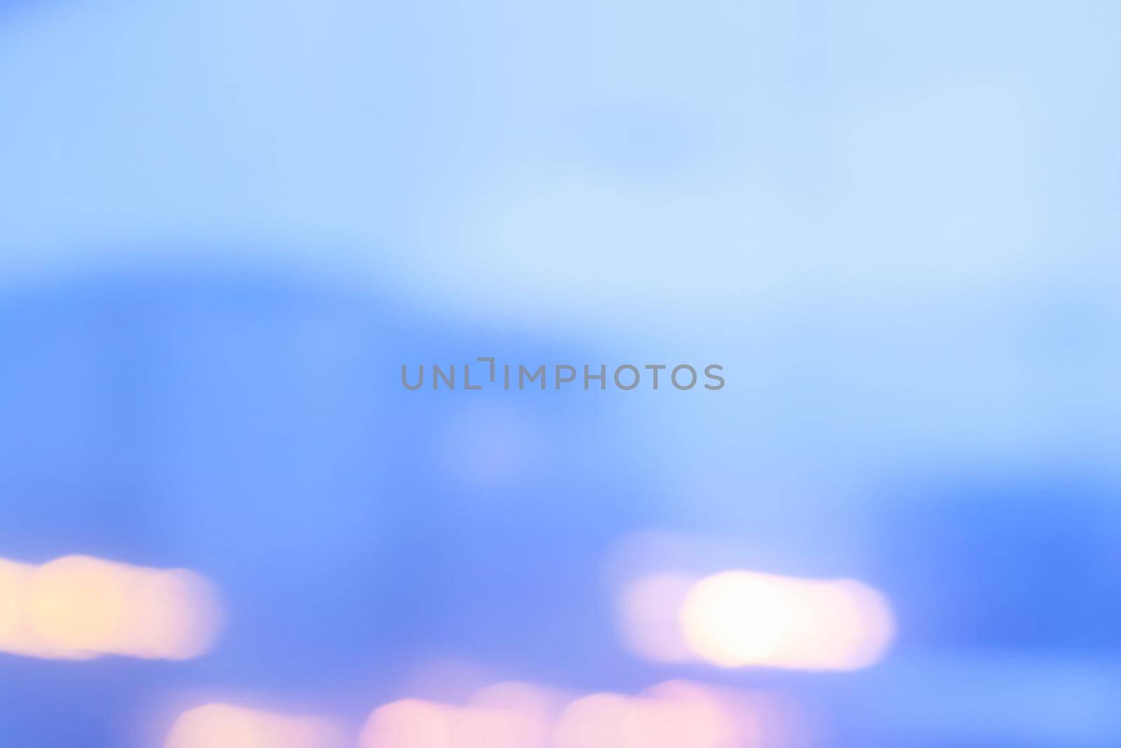 Abstract background, defocused textures and modern design concept - Evening city lights in motion