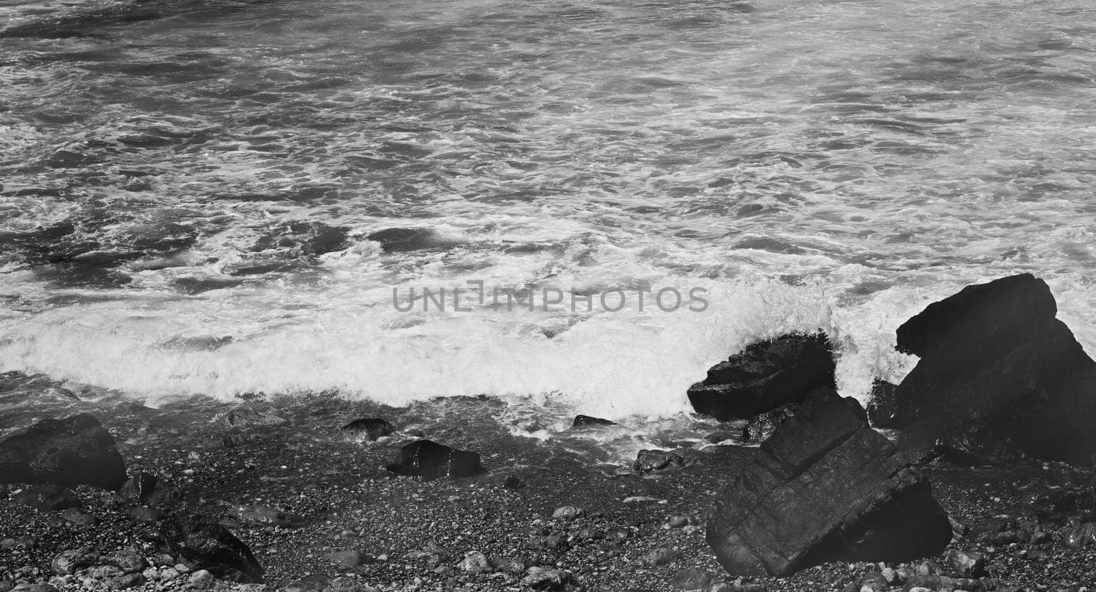 Atlantic ocean coast scenery, fine art by Anneleven