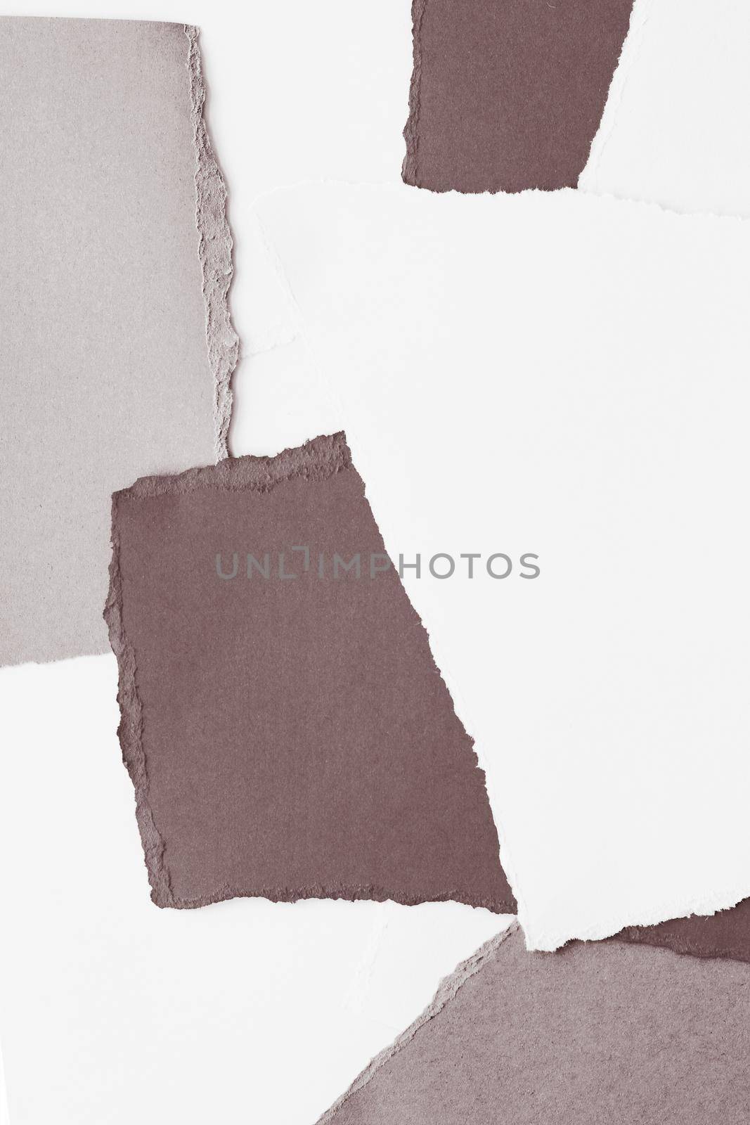 Torn paper texture as background. Creativity takes time