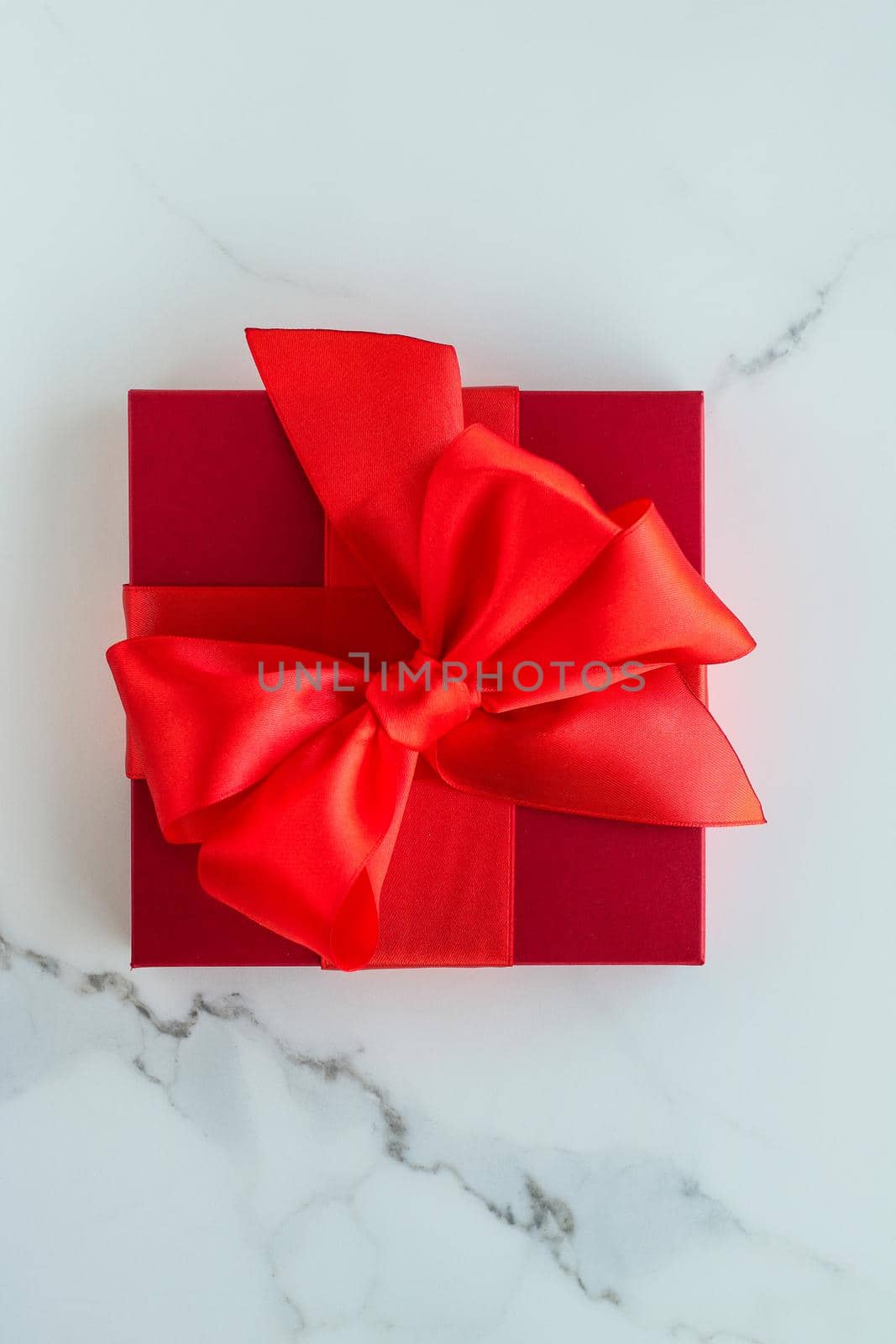 Romantic celebration, lifestyle and birthday present concept - Luxury red holiday gifts on marble