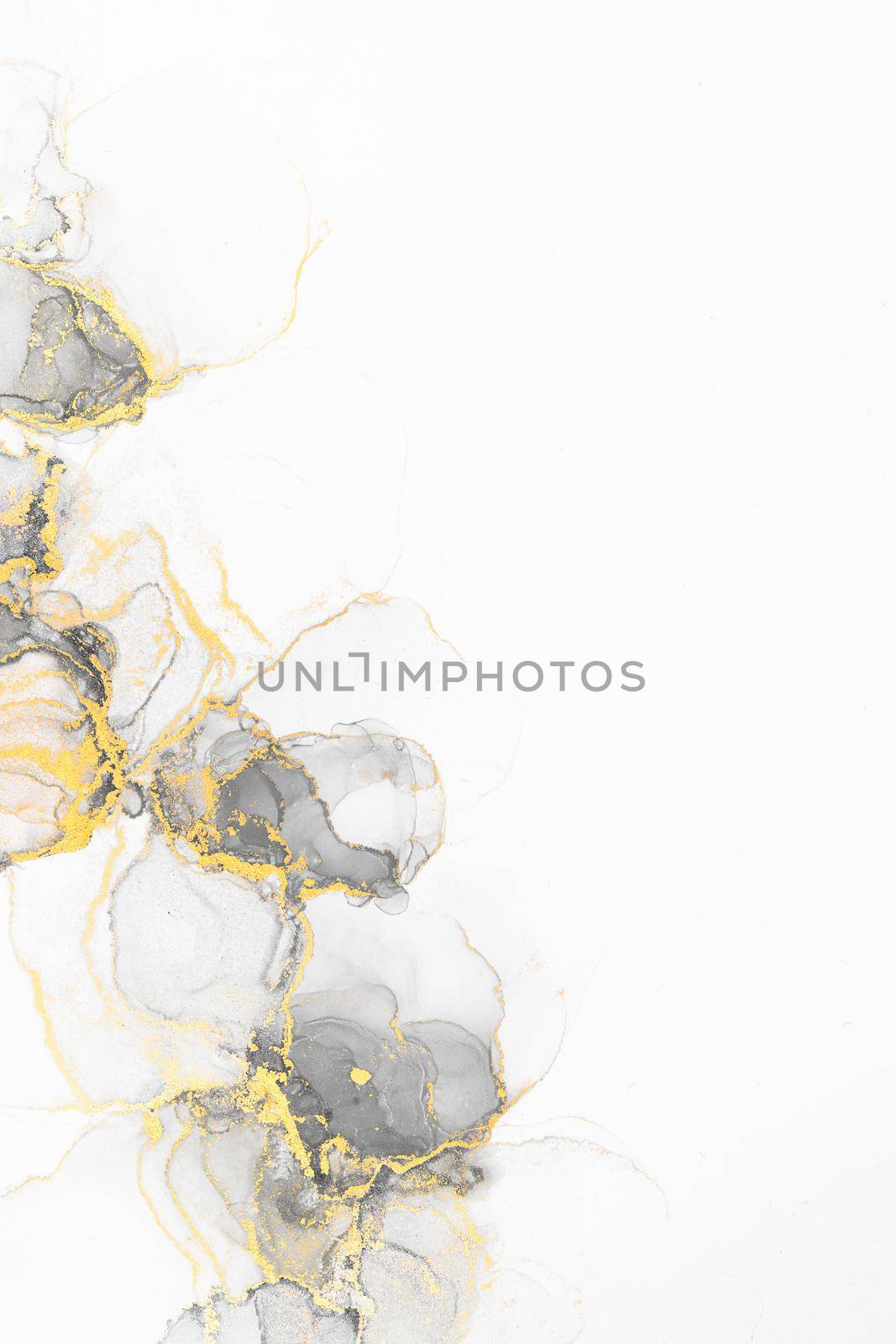 Marble ink abstract art from meticulous original painting abstract background . Painting was painted on high quality paper texture to create smooth marble background pattern of ombre alcohol ink .