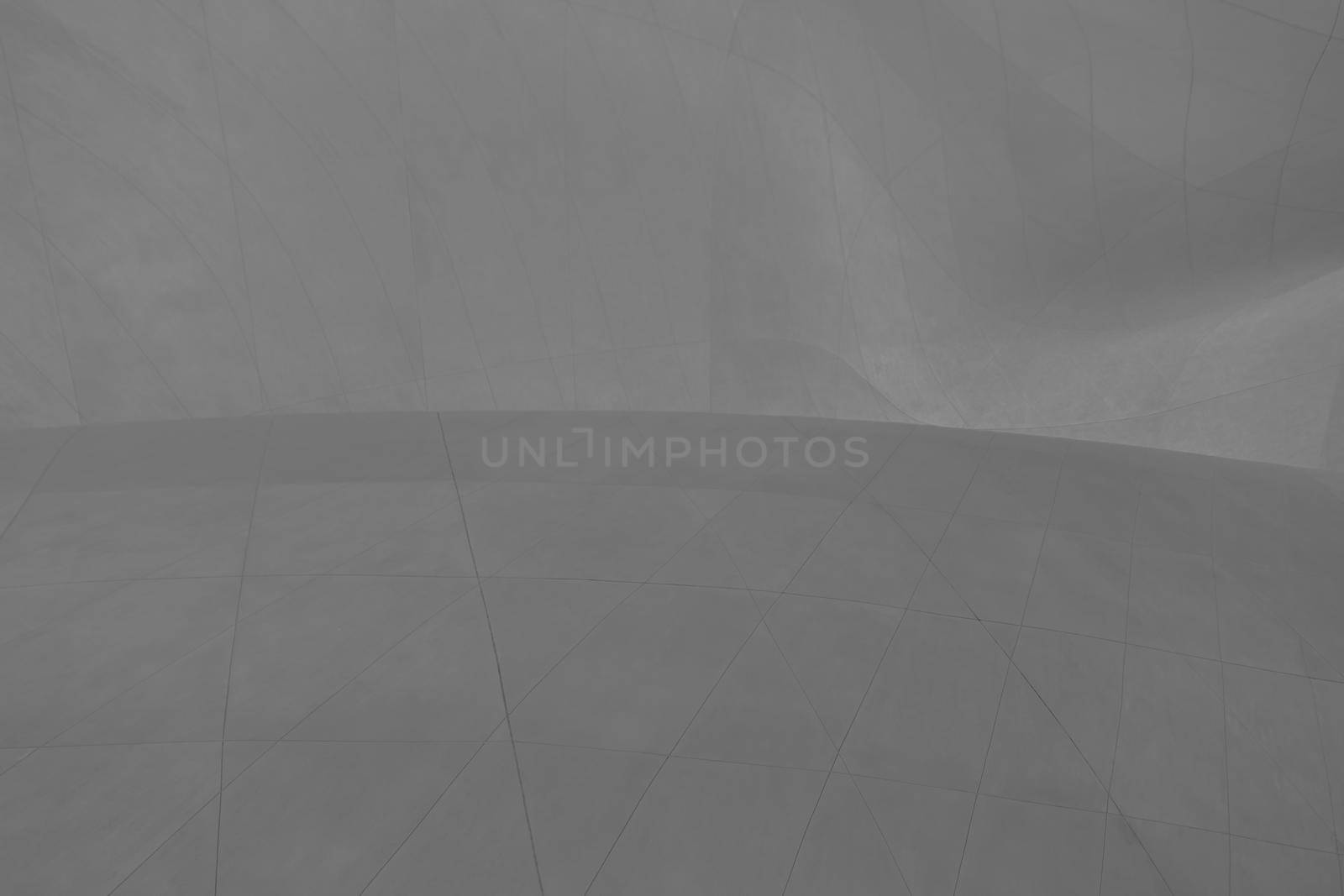 Monochrome refined fragment of contemporary public building, abstract background and interior design concept - Modern architecture details
