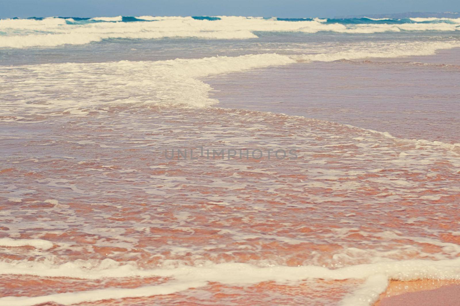 Coastal art print, holiday destination and travel concept - Atlantic ocean coast in Europe