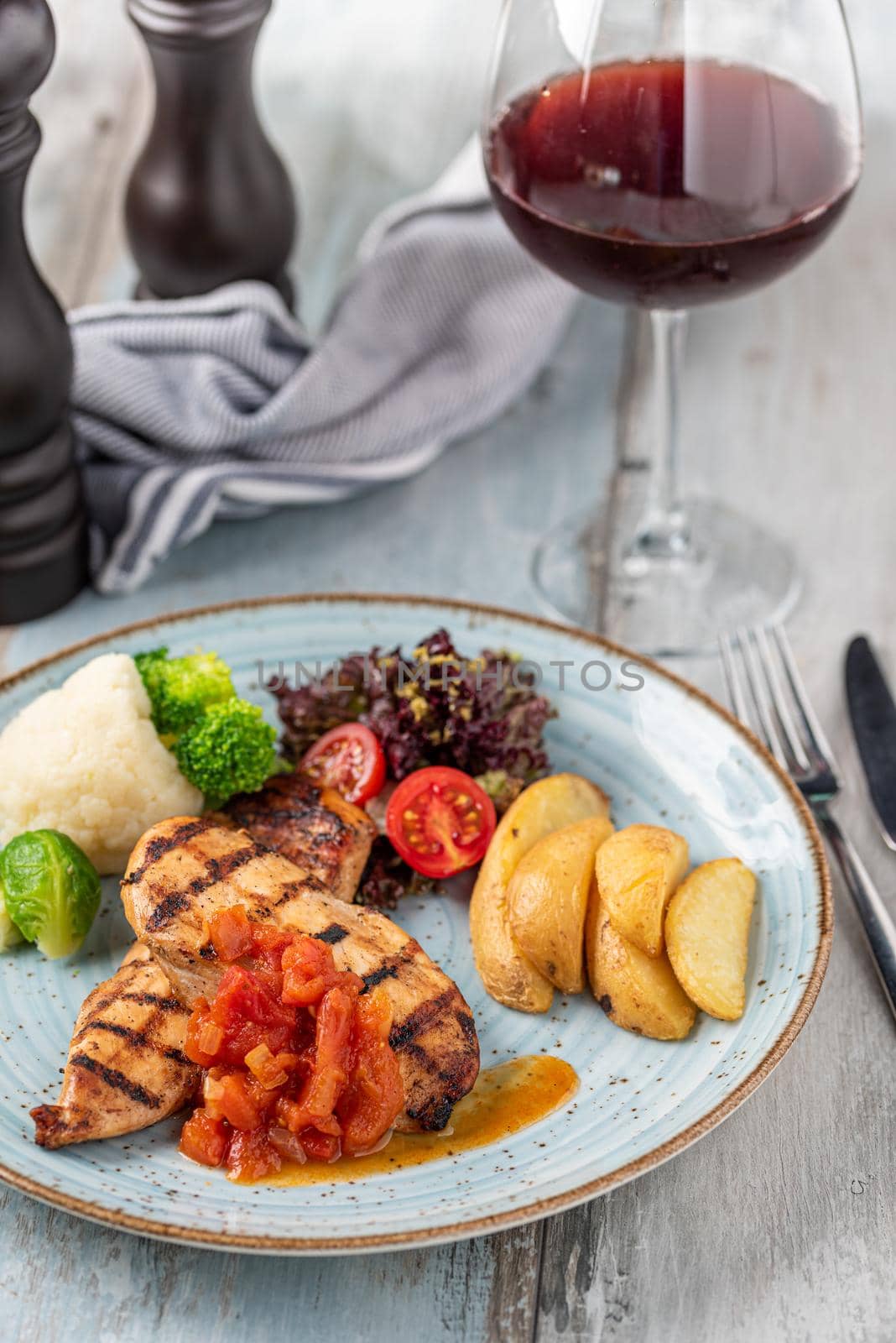 Grilled chicken breast by Sonat