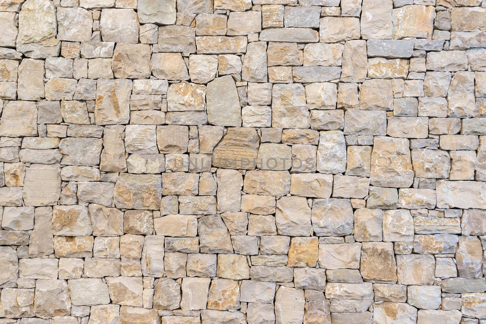 Wall texture with masonry of beige color by germanopoli