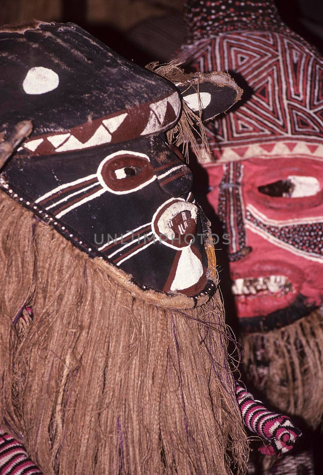 Zulu tribal dance show, Victoria Falls, Zimbabwe, Africa