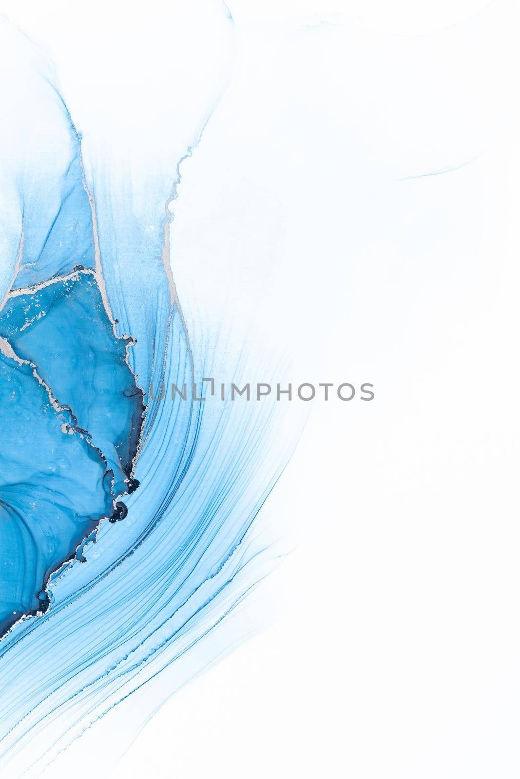 Marble ink abstract art from meticulous original painting abstract background . Painting was painted on high quality paper texture to create smooth marble background pattern of ombre alcohol ink .