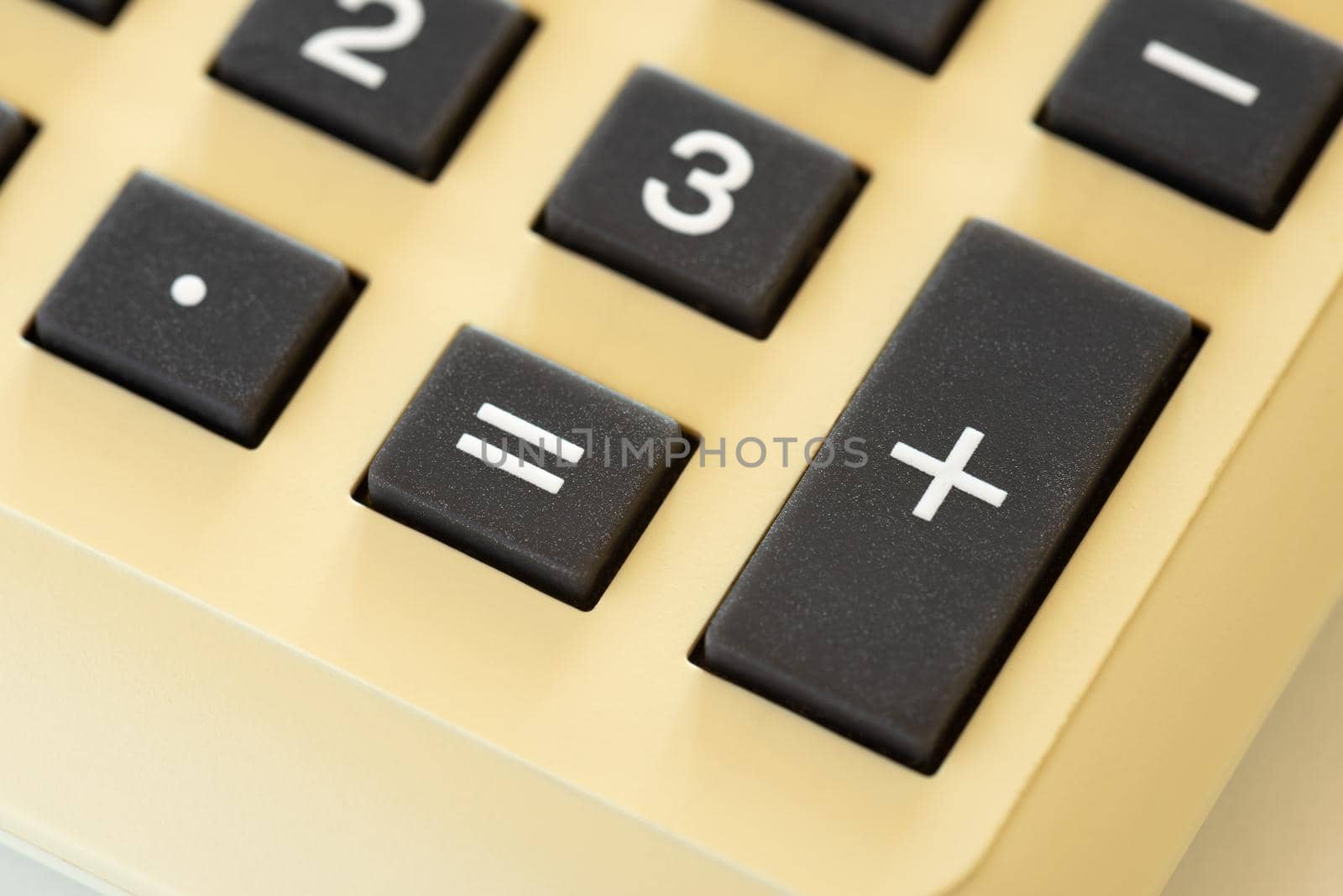Home calculator on white by MaxalTamor
