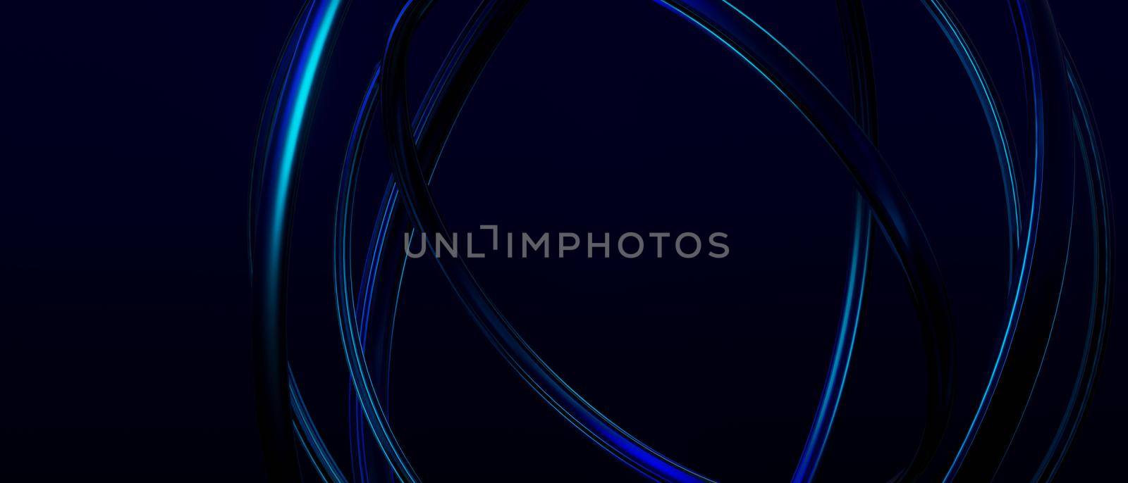 Extraordinary Abstract Rounded Spheres Three Dimensional PurpleBlue Iillustration Background Wallpaper 3D Illustration
