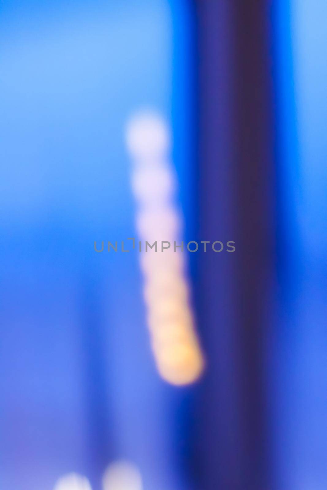 Abstract background, defocused textures and modern design concept - Evening city lights in motion