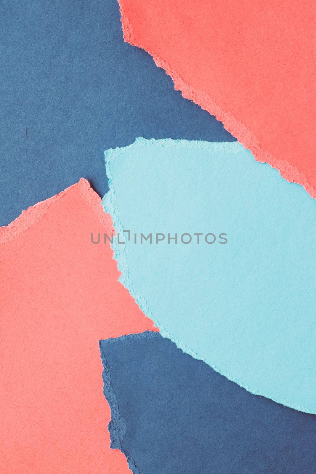 Torn paper textured background, stationery mockup by Anneleven