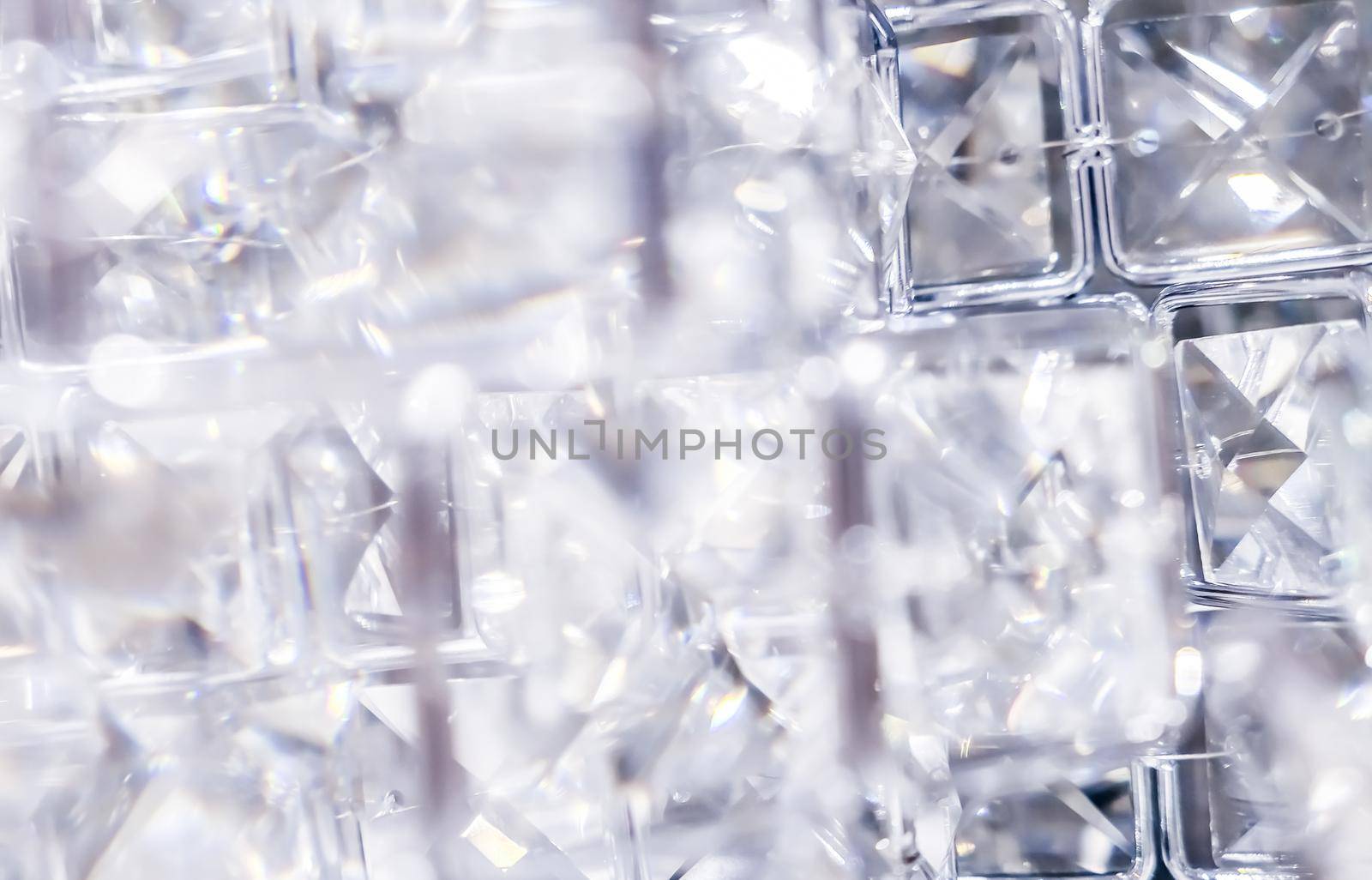 Diamonds and crystals, luxury textured background by Anneleven