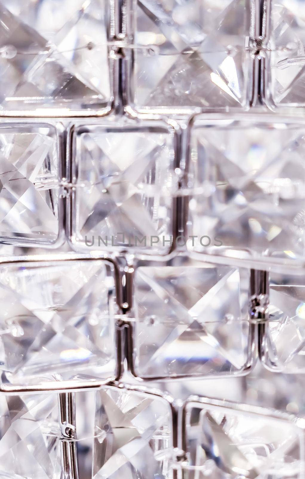 Diamonds and crystals, luxury textured background by Anneleven