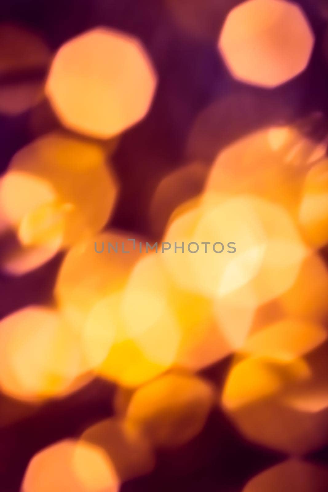 Glamorous golden shiny glow and glitter, luxury holiday background by Anneleven