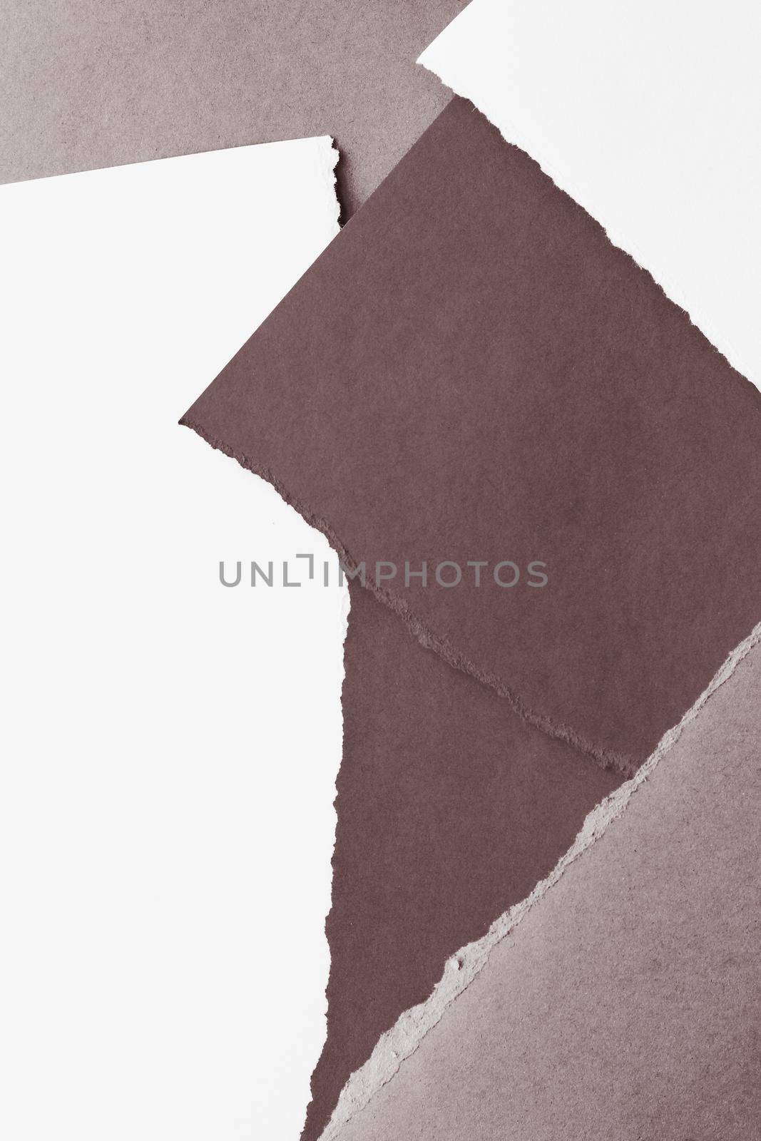 Torn paper texture as background. Creativity takes time