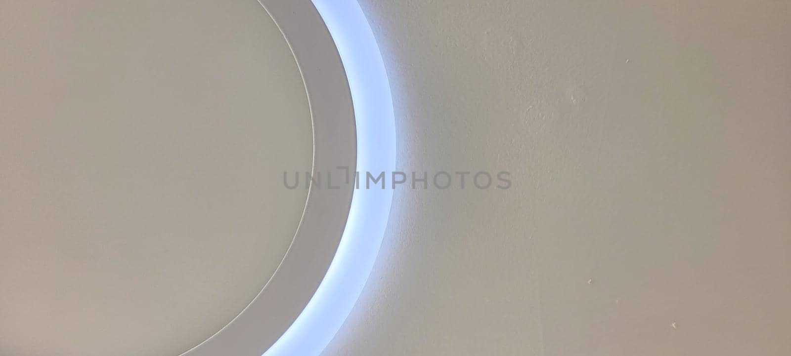 backlit background with circular filaments of frames, with shadows and light glow