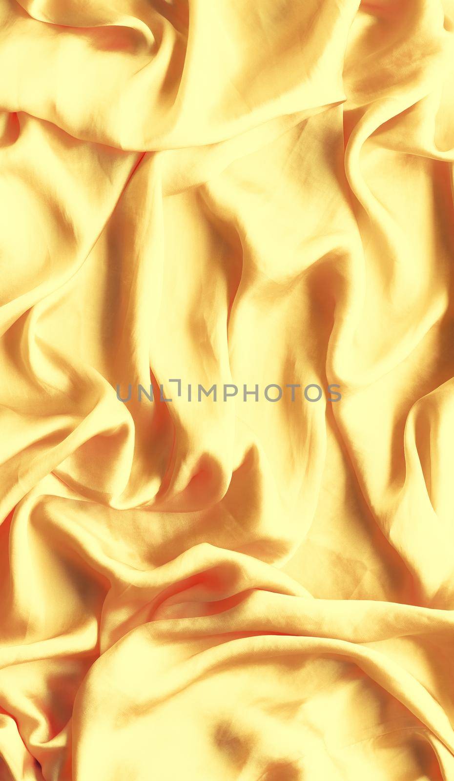 Luxury golden silk background texture - elegant fabric textures, abstract backgrounds and modern pastel colours concept