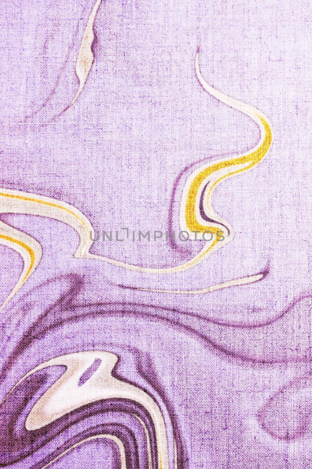 Marble texture textile background, abstract marbling art on canvas by Anneleven